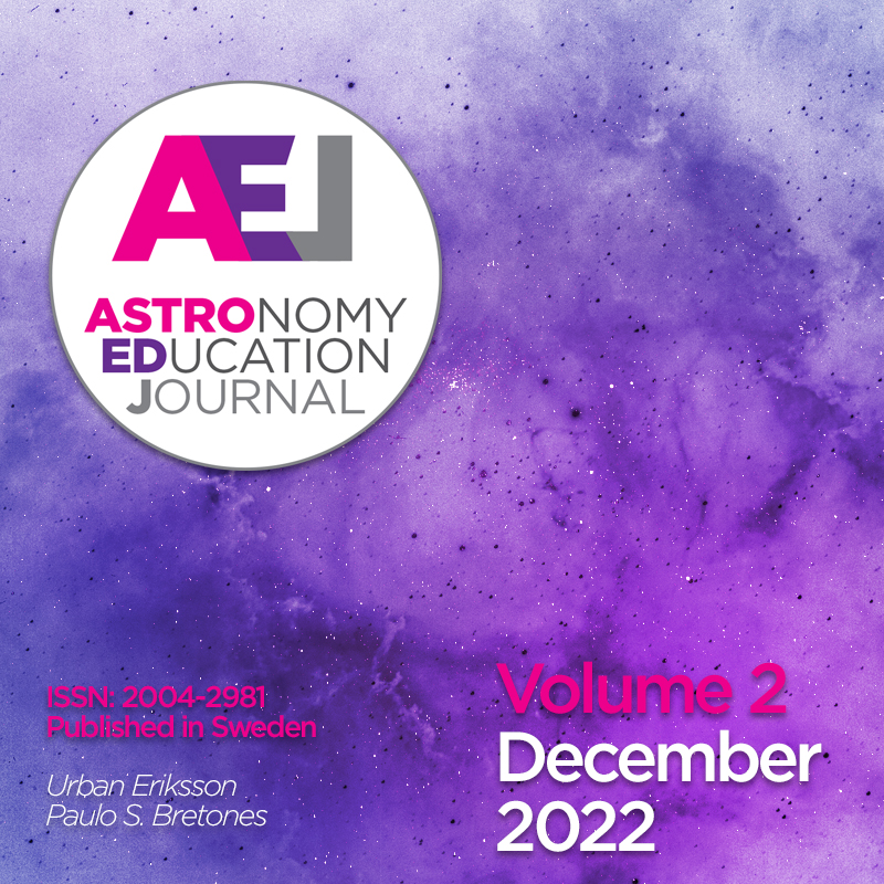 					View Vol. 2 No. 1 (2022): Astronomy Education Journal - December 2022
				