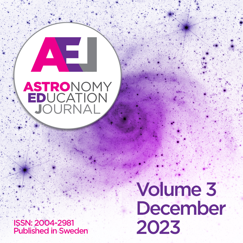 					View Vol. 3 No. 1 (2023):  Astronomy Education Journal - December 2023
				